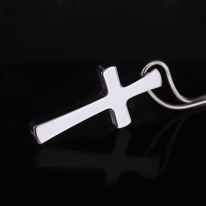 Cross necklace male clavicle chain