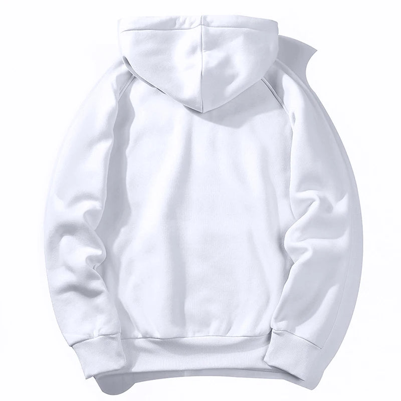 Warm Fleece Hoodies Men Sweatshirts Multiple Colors Hip Hop Streetwear