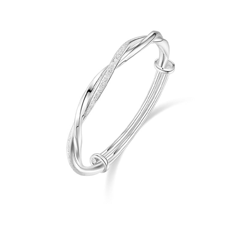 Sterling Silver Adjustable Bracelet for Women