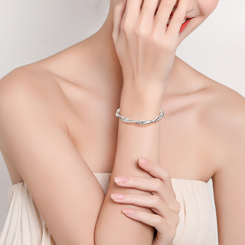 Sterling Silver Adjustable Bracelet for Women